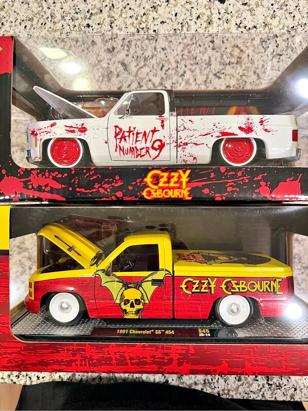 Ozzy Osbourne 1991 Chevrolet SS 454 and 1976 GMC Sierra Grande 15 Die-Cast